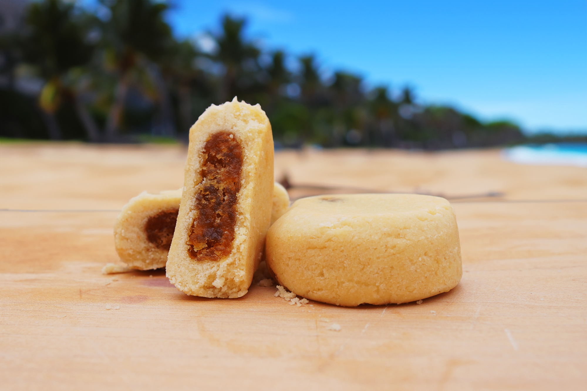 Pineapple Shortbread Cookie